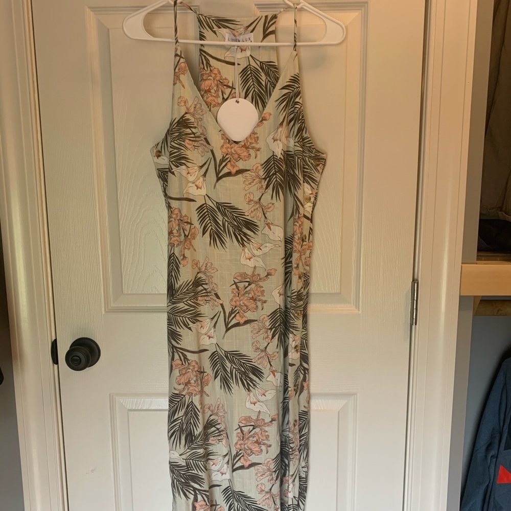 Caribbean Floral Dress